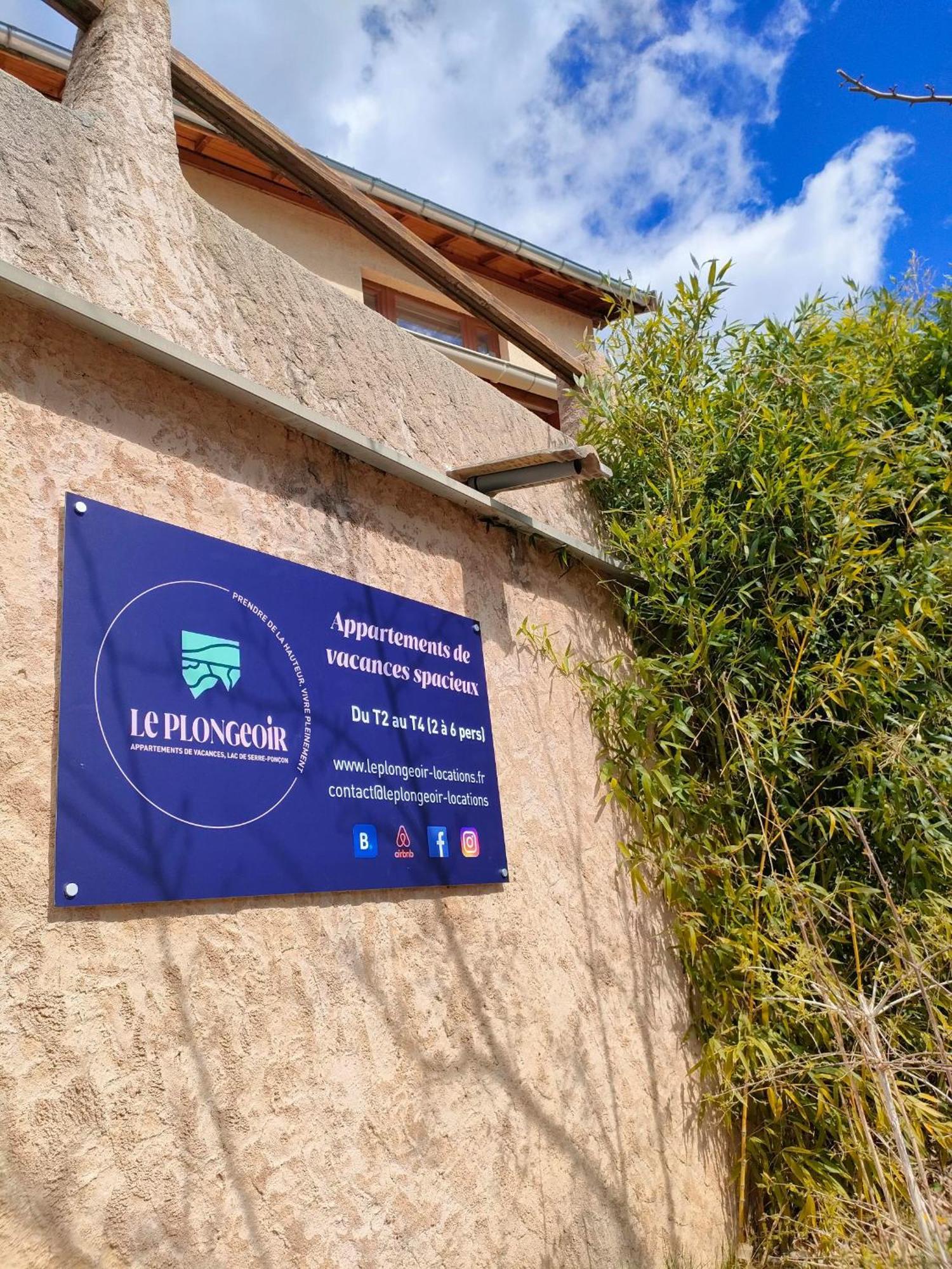 Le Cosy Du Plongeoir - T2 Neuf Avec Vue Sur Le Lac De Serre Poncon Et Grande Terrasse Avec Jardin Savines Εξωτερικό φωτογραφία